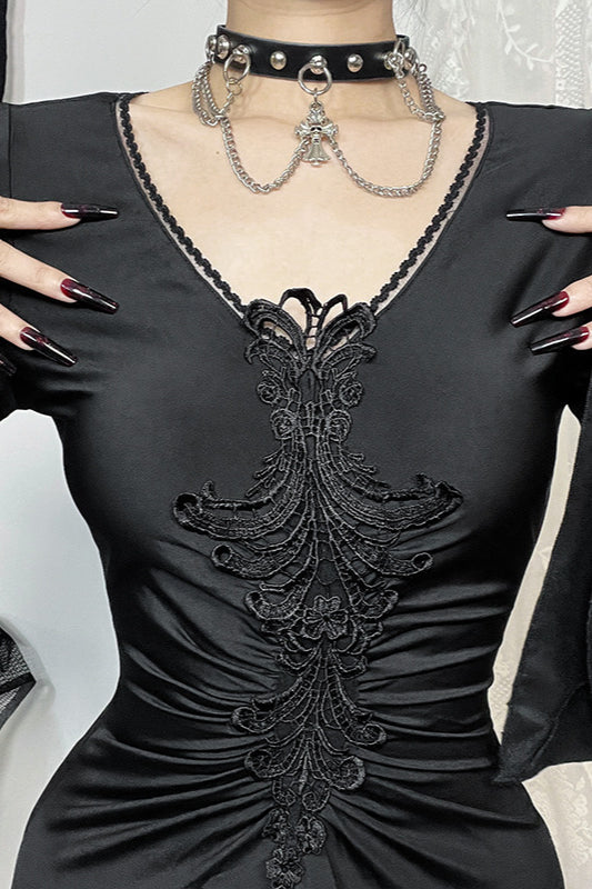 Gothic Fitted Dress