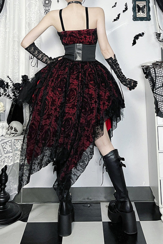Gothic Strappy Dress