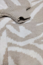 Knit Relaxed-Fit Cardigan with a V-Neck