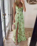 Printed Sleeveless Dress