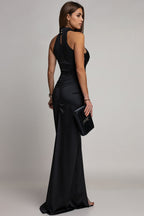 Sequined Velvet Bodycon Midi Dress