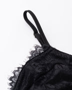 Cropped Corset Top with Lace Details