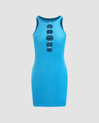 Bodycon Cutout Sleeveless Dress