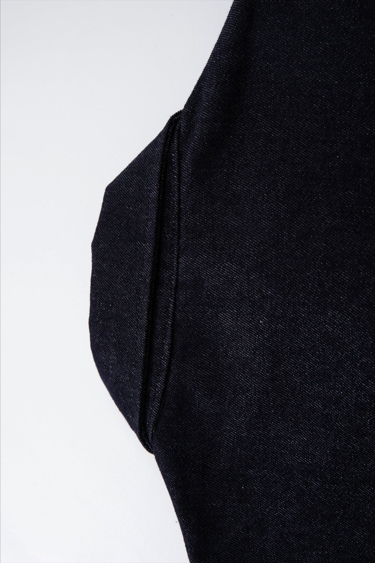 Washed Denim Jacket with Toggle Fastenings