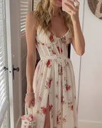 Printed Sleeveless Dress