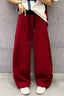 Wide-Leg High-Rise Relaxed-Fit Pants
