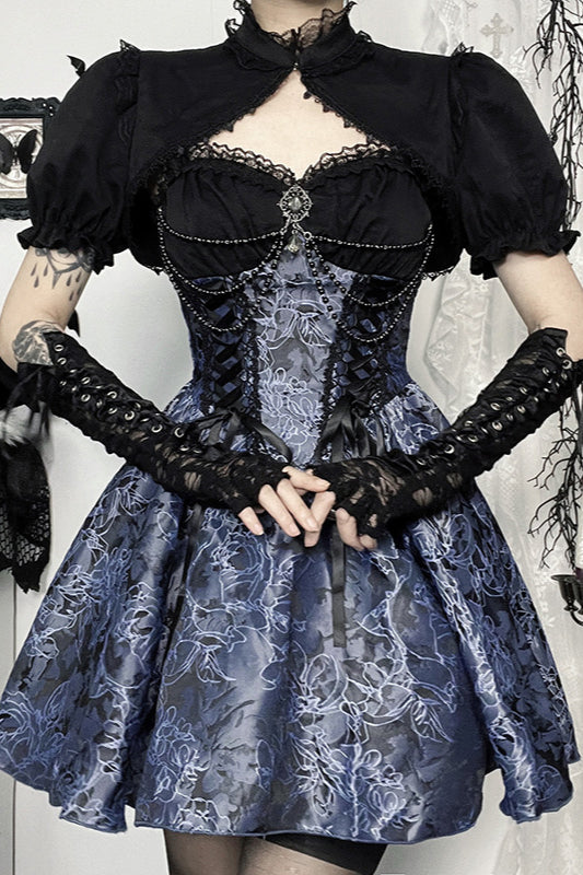 Jacquard Gothic Dress