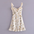 Floral Retro Mini Dress