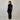 Long-Sleeve Long Dress with a Plunging V-Neck Secondary image