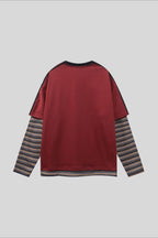 Layered Long-Sleeve California Graphic Tee