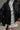 Black Leather Zip-Detail Collared Jacket Secondary image