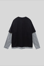 Layered Long-Sleeve California Graphic Tee