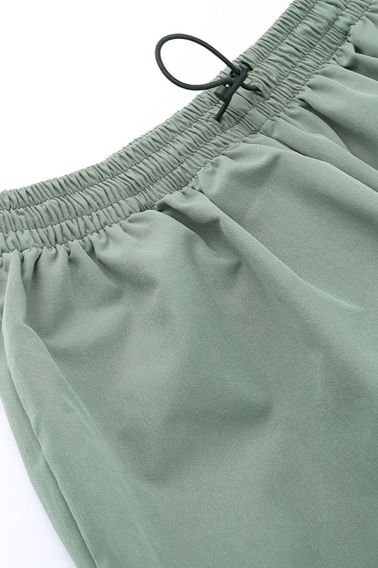 Relaxed-Fit Cargo Pants with Drawstring Detail