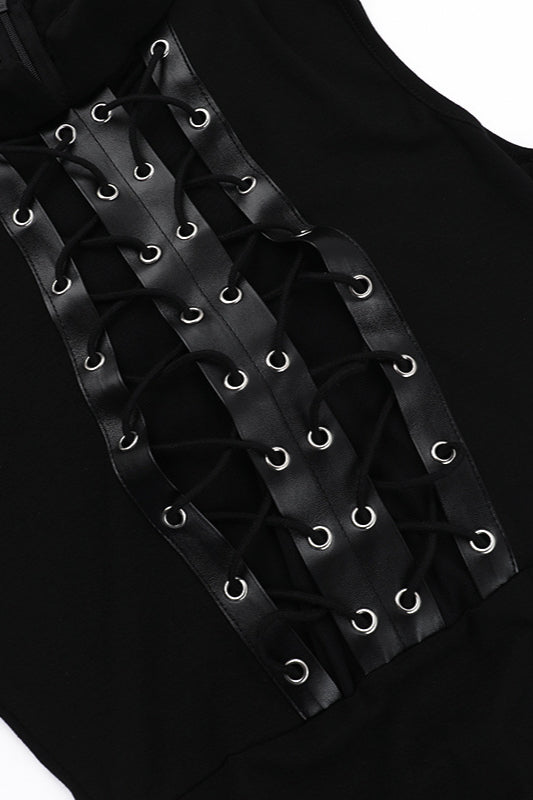 Strappy Sheer Gothic Dress