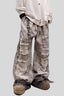 Wide-Leg Denim Washed Jeans