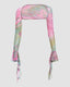 Mesh Top with Butterfly Details