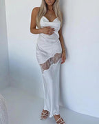 Strappy Dress with Lace Details