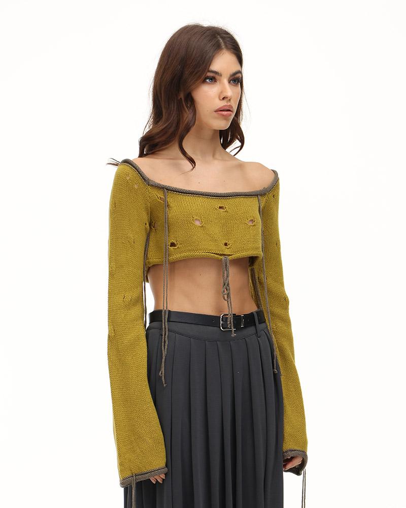 Knit Bandeau Top