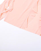 Ruffled Maxi Skirt with a Split Detail