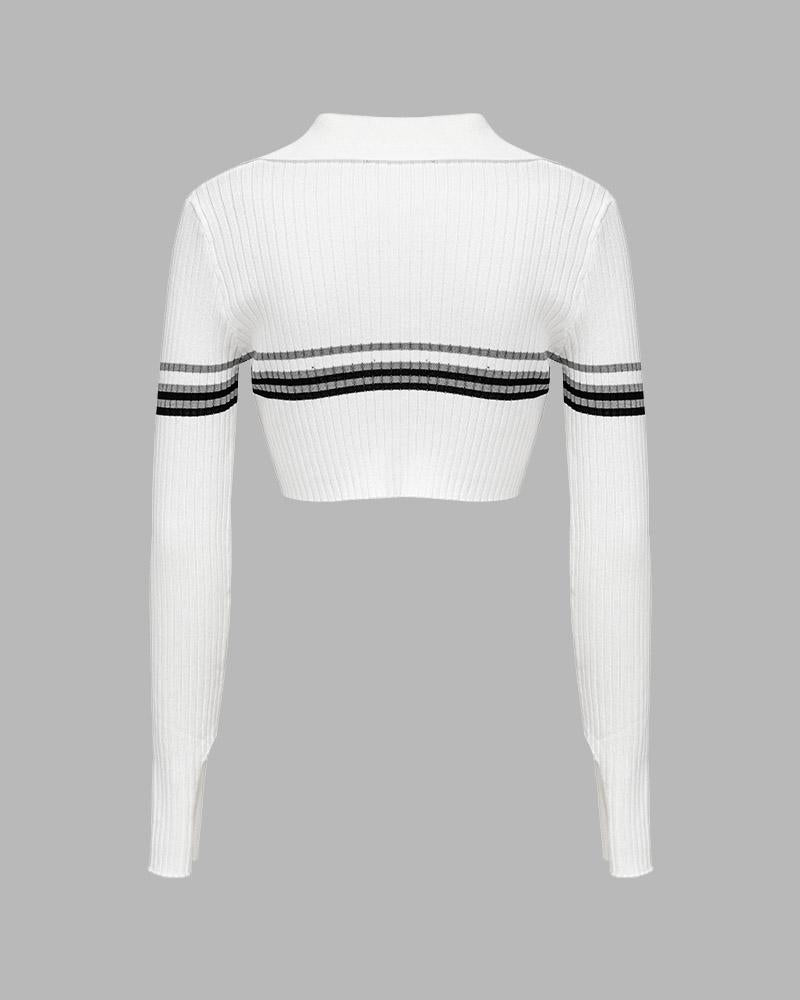Ribbed Cropped Crop Top