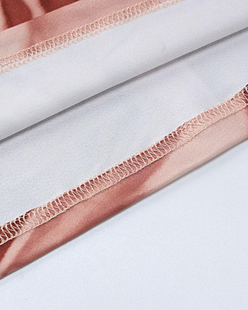 Satin Long-Sleeve Maxi Dress