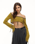Knit Bandeau Top