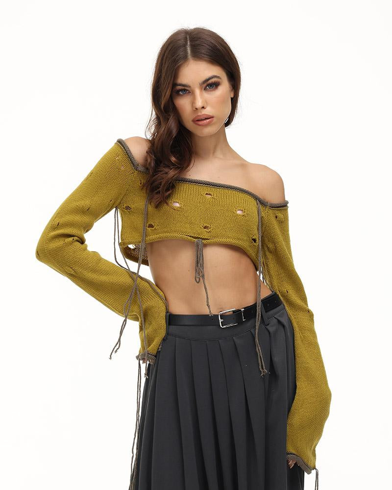 Knit Bandeau Top