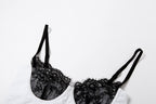 Lace Strappy Cropped Cami Top with an Open Back