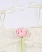 Crochet Strappy Cami Top