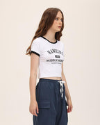 T-Shirt with Lettering Details