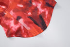 Tie-Dye Strappy Cami Top with Lace-Up Details