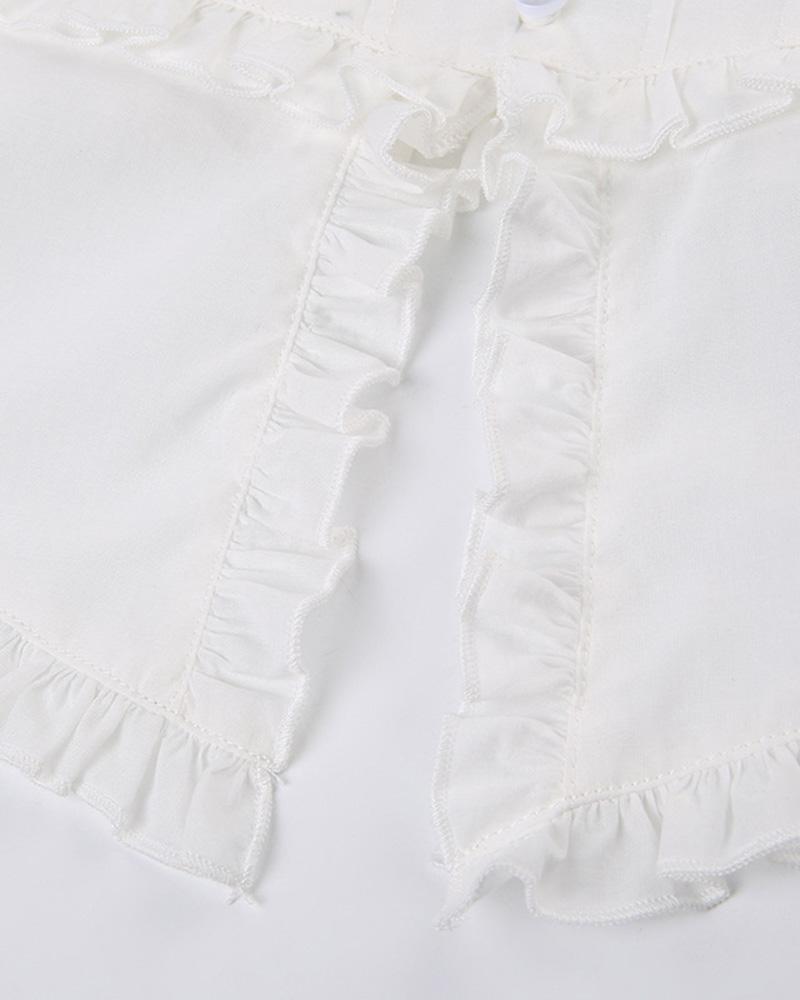 Slit-Detail Corset Top