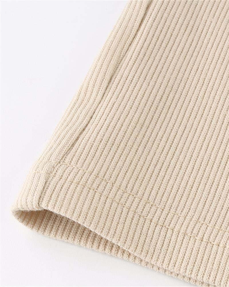 Ribbed Bodycon Dress with a Square Neck