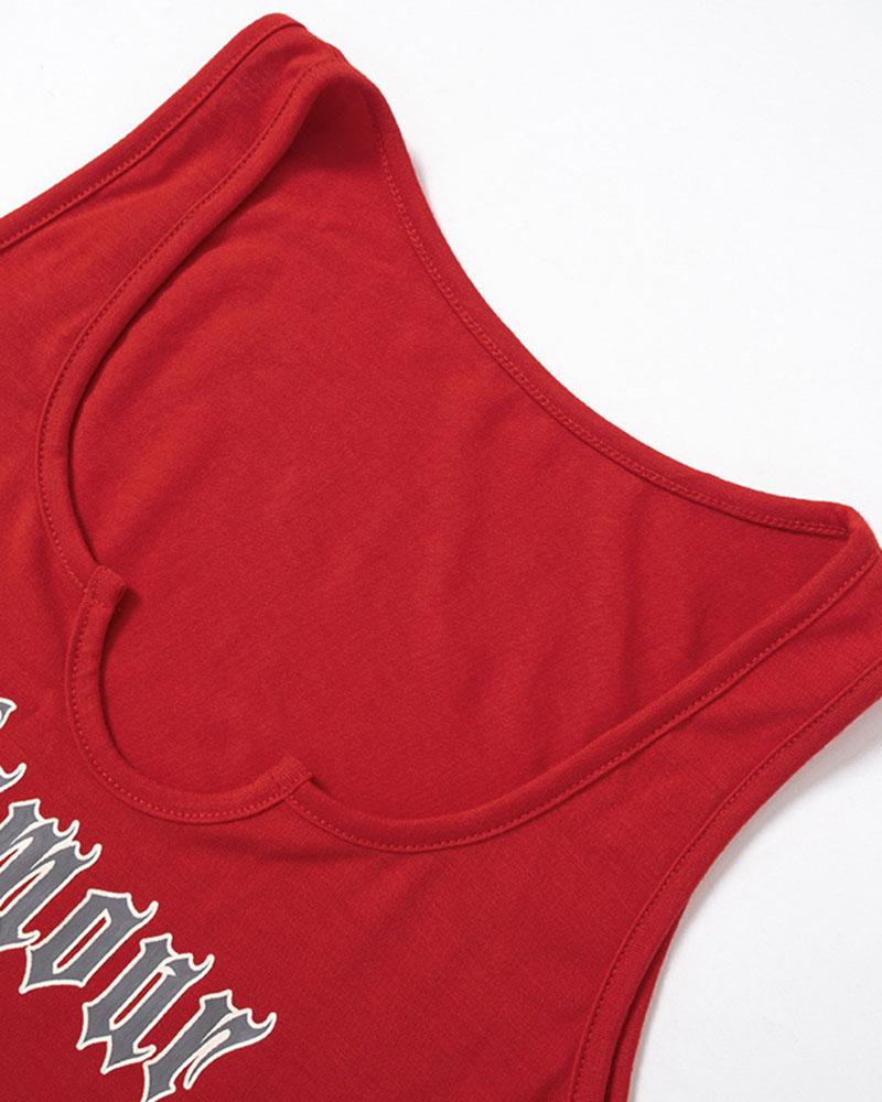 Strappy Cutout Top with a Split Detail