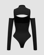 Cutout Long-Sleeve Top