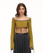 Knit Bandeau Top