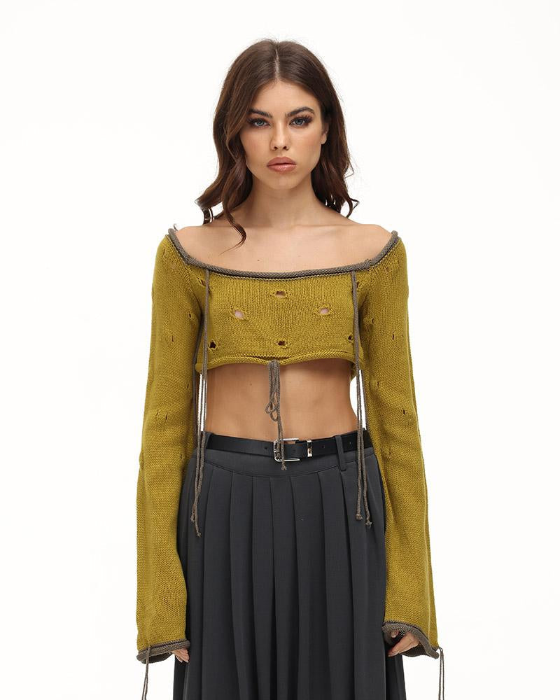 Knit Bandeau Top