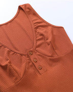 Ribbed Bodycon Sleeveless Dress