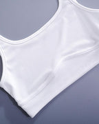 Ribbed Cropped Sleeveless Top