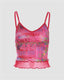 Strappy Mesh Cami Top