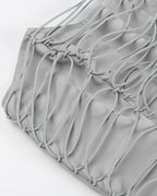 Strapless Cropped Corset Top