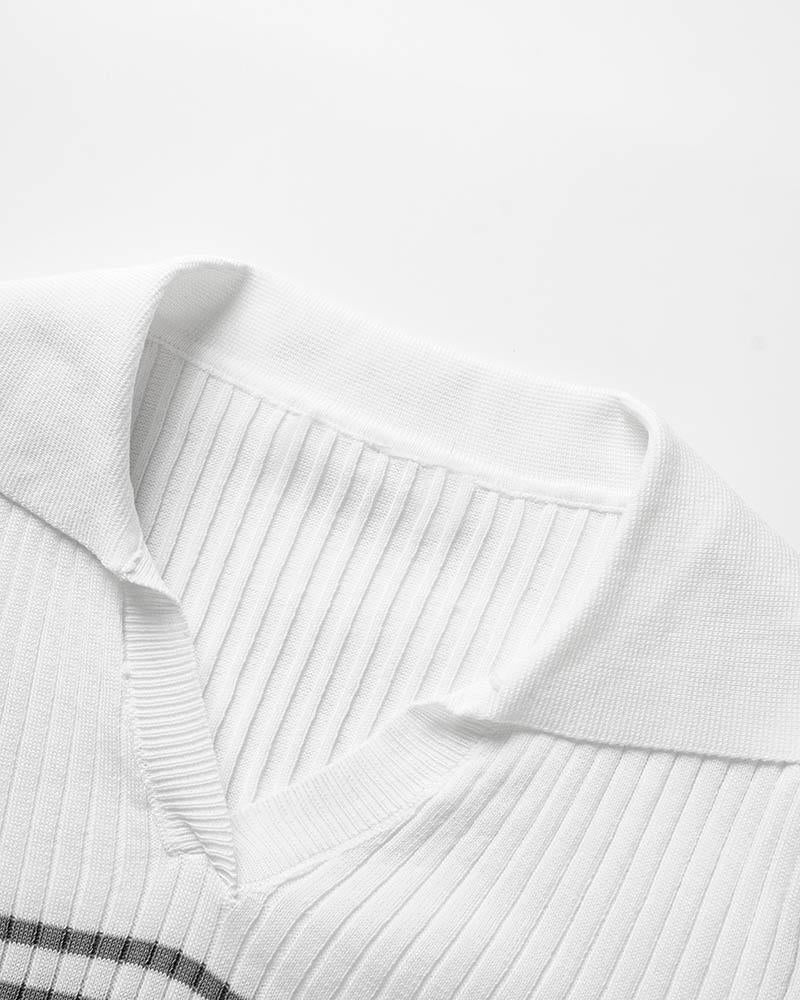 Ribbed Cropped Crop Top