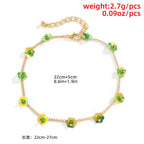 Chain-Detail Anklet
