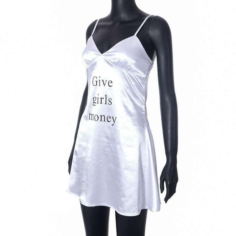 Strappy V-Neck Mini Dress with an Open Back