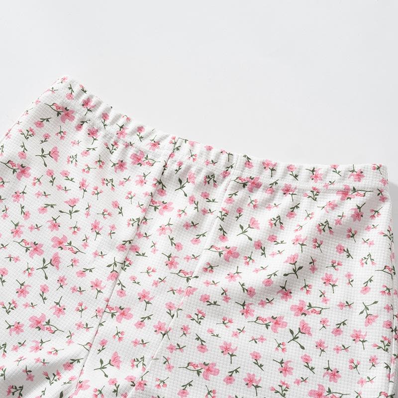 Floral Strappy Cropped Co-Ord Set