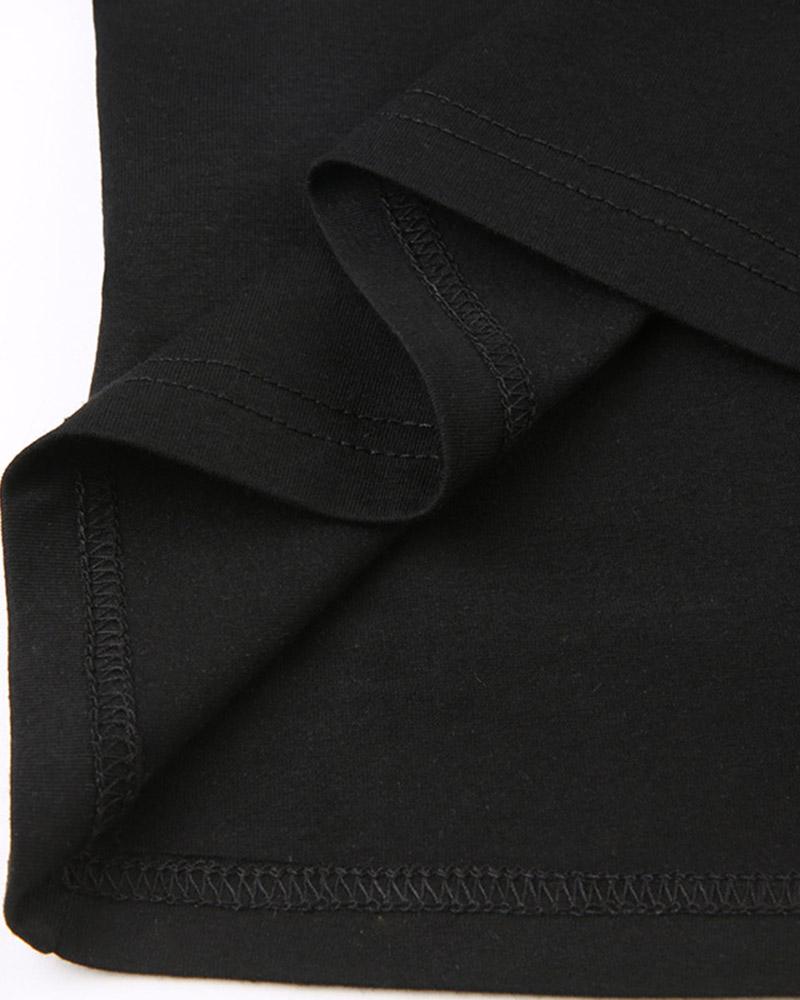 Strappy Asymmetric Top with a One-Shoulder Cut