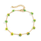 Chain-Detail Anklet