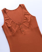 Ribbed Bodycon Sleeveless Dress