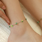 Chain-Detail Anklet