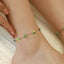 Chain-Detail Anklet
